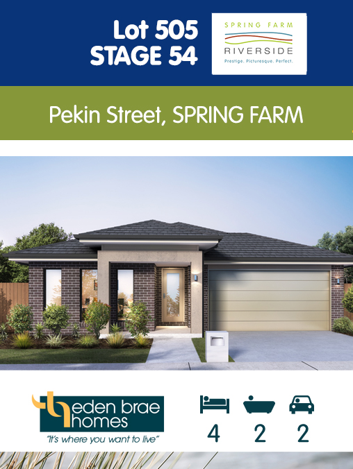 Lot 505 - Eden Brae House and Land Package